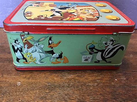 looney tunes metal lunch box for sale 